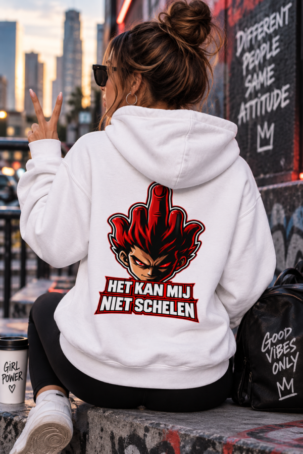 Het Kan Mij Niet Schelen Unisex Hoodie – Stoere Graphic Hoodie