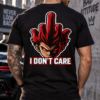 Unisex I Don’t Care – Bold Rebel Anime Graphic T-Shirt