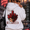 Unisex Hoodie I Don’t Care Hoodie – Bold Rebel Anime Graphic Pullover
