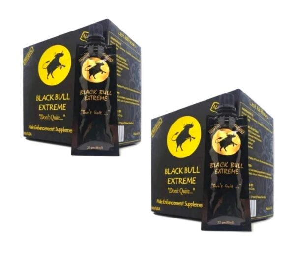 2 Boxes Black Bull Extreme Edition 12 Sachet