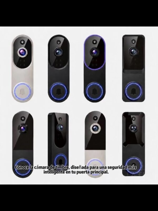 b-product-video-frame-img-e1a08d721f75ce32fdaff2afa5c47618a0ec9ebf.temu_.000001 2pcs/1pc Smart Wireless Doorbell Camera System with Puvue App Compatible Indoor/Outdoor