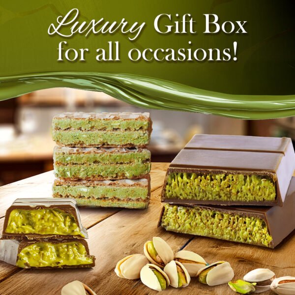 Dubai Chocolate Variety Pack – 7-Piece with Gift Box