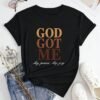 God Happy Print T-Shirt