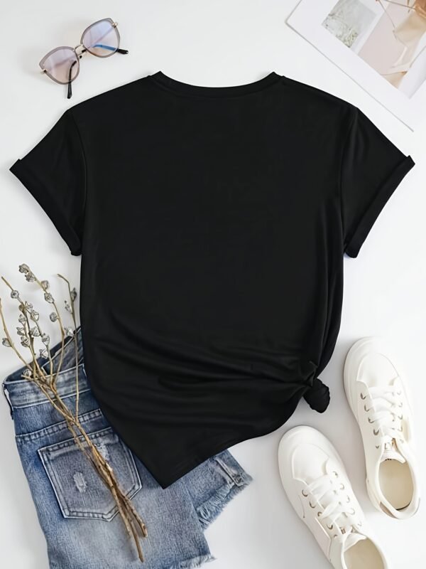 God Happy Print T-Shirt