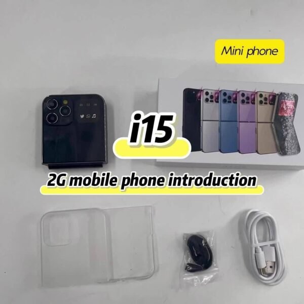 Innovative Feature Phone, Lightweight Phone, Easy Functionality, Trendy Style, Basic Calling/Messaging/Chatting/Social/Photography, Long Standby Time, 2G Network, Multilingual Support, Foldable Design, Convenient Storage, Multifunctional Buttons