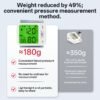 Wrist Blood Pressure Monitor – Automatic Digital BP Monitor with Adjustable Cuff, Large LCD Display, Pulse Rate & Irregular Heartbeat Detection, Portable Home Use Blood Pressure Machine for Seniors and Adults
