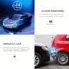 Two/Triple Camera Dash Cam - Infrared Night Vision, 1080P Front And 720P Rear, 170° Wide Angle & Built-In Audio - Optional 32GB Card, Loop Recording, G-Sensor - Perfect Vehicle Safety Camera 24 Hours Parking Mode for New Cars Or Holiday Gifts