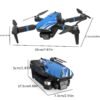 product-algo_framework-ImageCm2InAlgo-41645fd4-6edd-11f1-8e36-0a580aa449f0-2 Beginner Adult 2-Camera Drone, 2.8-Inch LCD Screen, Professional Brushless Motor 270° Obstacle Avoidance, Altitude Hold 3D Flips 3 Speeds Headless Mode One-Key Takeoff/Landing, Foldable RC Quadcopter Supports 32G SD Card