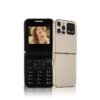 The 2025 New Flip Phone Only Supports 1350mAh Battery Life And A Powerful Flashlight! Dual-card Anti-disconnection FM Radio