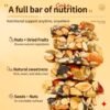 Premium Eight-Treasure Mixed Nut & Seed Bar (8.8oz/250g) - Crunchy Fruit & Nut Cake With Almonds, Walnuts, Red Dates & Blackcurrants - Perfect Gift For Office, School & Movie Nights