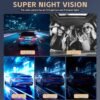 32GB 4-Lens Car Dashboard Video Cam, FHD1080P Dash Cam for Cars, Front, Rear, Left And Right, with 8IR Night Vision, Loop Recording, 170° Wide Angle Car DVR Camera