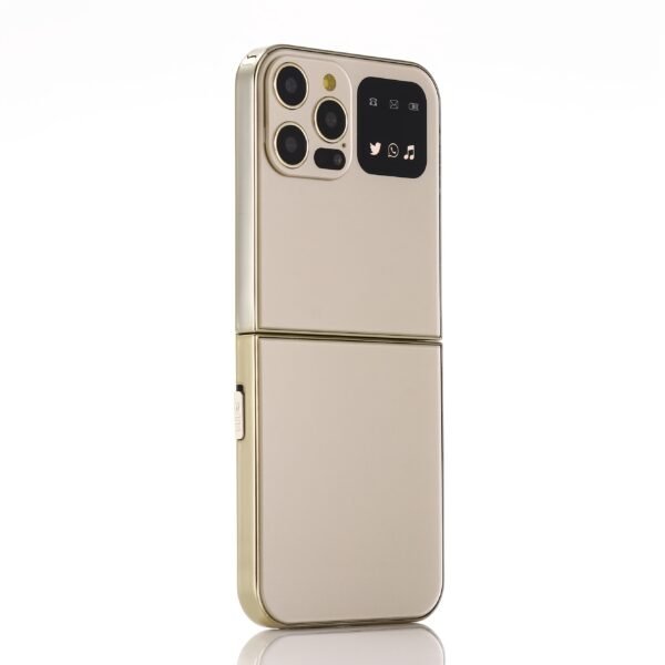 The 2025 New Flip Phone Only Supports 1350mAh Battery Life And A Powerful Flashlight! Dual-card Anti-disconnection FM Radio