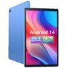 PRITOM 10.1-inch Android 14 Tablet, 4GB + 2GB+2GB Expandable RAM, 32GB ROM, 6000mAh, Quad-Core Processor, 10-inch Tablet, Android Tablet with HD IPS Screen, Camera, Wi-Fi, Tablet