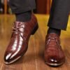 Men'S Dress Shoes New Men'S Elegant Footwear Men'S Large Size Loafers Casual Shoes Men'S Gift Pointed Toe Fashion Men'S Social Shoes Barber Shoes