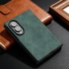 Phone Case: Case for Samsung for Galaxy ZFold8 Simple Design Matte Faux Nubuck Synthetic Leather Protective Back Cove Funda for Samsung Z Fold 8 Case
