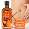 7-Day Abdominal Instant Tightening Oil, Instant Lifting And Firming, Tummy Reduction, Natural Ingredients, Low Sensitivity And Hydration, Solving Body Skin Laxity, Dryness, Wrinkles And More, Suitable for Arms, Abdomen, Buttocks