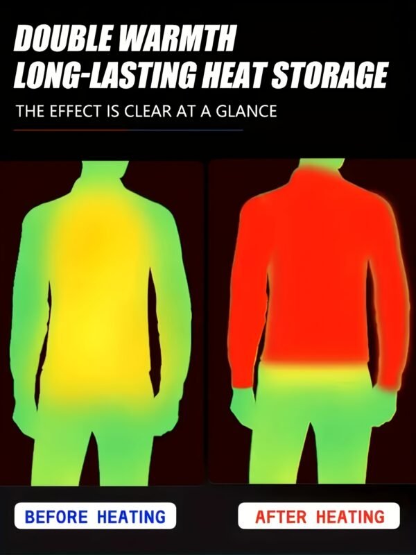Men'S Heated Jacket, Couple Model, 24-Zone Heating, The First Choice for Outdoor Camping, Daily Leisure Outings, Windproof Jacket, Popular in Cold Areas