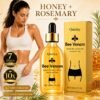 Bee Venom Body Firming Oil, Containing Rosemary Extract, Firming Cream with A Warming Effect, Body Sculpting Cream, Firming Care for The Body Contours, Hydrating& Tightening Body Massage Oil, Improving Skin Loose Aging, Accumulation Appearance