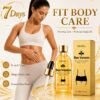Bee Venom Body Firming Oil, Containing Rosemary Extract, Firming Cream with A Warming Effect, Body Sculpting Cream, Firming Care for The Body Contours, Hydrating& Tightening Body Massage Oil, Improving Skin Loose Aging, Accumulation Appearance