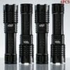 4-Pack Tactical Survival Kit Must Have: Super Bright Rechargeable LED Flashlights Set, Zoomable Spotlight & USB Charging For Emergency Preparedness, Power Outage Supplies, Camping Gear, Perfect Men Gifts