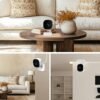 WiFi Security Camera Indoor with Night Vision, Two-Way Talk, Motion Alerts & Cloud/SD Storage Suitable for Monitor, Elderly Care, Pet Cam, Wireless Camera System with App Alerts for Home Surveillance