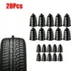 20/pcs Tire Repair Rubber Nail Kit, Suitable for Car/Motorcycle/Truck/Scooter, Quick Self-Service Screw Rubber Nail Vacuum Tire Puncture Repair Tool