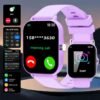 1.83-Inch Full Touch Silicone Strap Smart Sports Watch, Unisex Fitness Outdoor Pedometer, Multiple Watch Faces Available, Wireless Call, Multiple Sports Modes, Remote Camera, Alarm Function, TFT Display, Equipped with 260Mah Battery