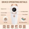 IPL Hair Removal Device For Women And Men, IPL Permanent Hair Remover 999900 Flashes For Arm Leg Back Whole Body Us