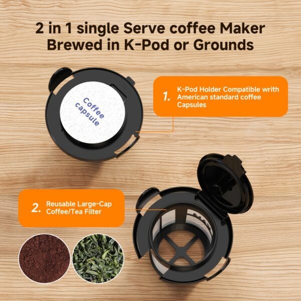 The Coffee Machine Is Fast And Convenient, Allowing You to Start Your Specialty Coffee Routine with Just One Button. Achieve Coffee Freedom At Home with Its Compact Design, Making It A Perfect Companion for Your Home Coffee Experience, Clearance Deal