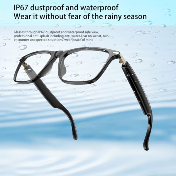 AI Smart Glasses, Smart Glasses With 160 Languages Real Time Translation Support, Chat GPT System, Hvesbsfsy New Multi-functional Audio Glasses For Men And Women, Built-in Microphone And Speaker, HD Voice Calls And HIFI Music Quality