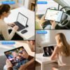 2 in 1 Android 15 Tablet Latest Tablets, 10.1 Inch Tablet 8GB RAM 128GB ROM, 2 in 1 Tablet with Keyboard, Case, Stylus, 8000Mah Long Battery Life, Tablet PC, 5G Wifi, 5MP 16MP Dual Camera, 1280 X 800 FHD IPS Screen, Tablet, Pad, Tablet, Pad