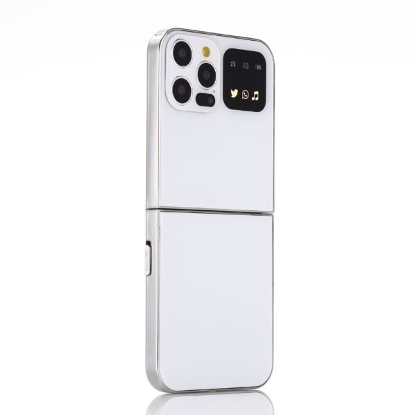The 2025 New Flip Phone Only Supports 1350mAh Battery Life And A Powerful Flashlight! Dual-card Anti-disconnection FM Radio