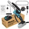 6-Inch Mini Cordless Chainsaw with Storage Case, Upgraded High-Hardness Chain, Lightweight One-Handed Electric Saw for Tree Trimming, Garden Pruning, Property Cleanup & Practical Gift for Men