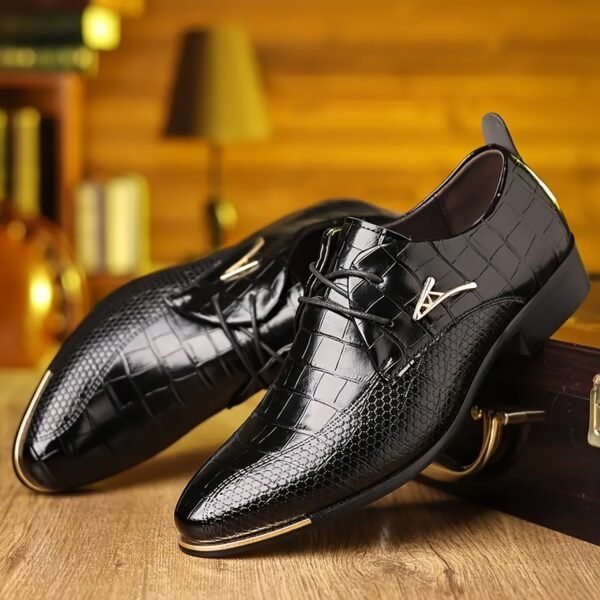 Men'S Dress Shoes New Men'S Elegant Footwear Men'S Large Size Loafers Casual Shoes Men'S Gift Pointed Toe Fashion Men'S Social Shoes Barber Shoes