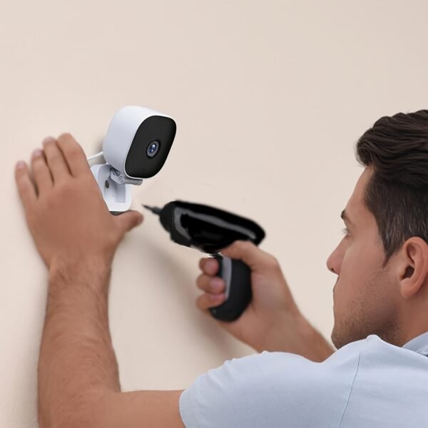 WiFi Security Camera Indoor with Night Vision, Two-Way Talk, Motion Alerts & Cloud/SD Storage Suitable for Monitor, Elderly Care, Pet Cam, Wireless Camera System with App Alerts for Home Surveillance
