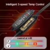 Winter Warm Gloves, Electric Heating Gloves, Intelligent Three-level Temperature Control, Double-sided Heating, Automatic Power-off at High Temperature, Comfortable Liner,Requires a USB Power Source to Be Used,An Excellent Winter Gift.