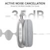 1pc Wireless Over-Ear Headphones, Noise Cancellation Headphones, USB-C Charging, Lightweight Folding, Hi-Res Audio, Compatible with IOS, Android, PC, Suitable for Travel, Work, Laptops And Phones, Gaming Headphones, Perfect for Gifts
