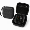Automatic wrist blood pressure monitor, featuring an adjustable cuff, heart rate monitoring, irregular heartbeat alerts and a built-in rechargeable lithium battery. Suitable for blood pressure management in patients with hypertension.