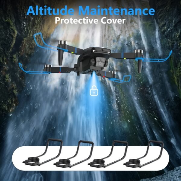 product-fancy-50b640f3-4fec-4e5c-93f3-25e1f3c614d0 Beginner Adult 2-Camera Drone, 2.8-Inch LCD Screen, Professional Brushless Motor 270° Obstacle Avoidance, Altitude Hold 3D Flips 3 Speeds Headless Mode One-Key Takeoff/Landing, Foldable RC Quadcopter Supports 32G SD Card