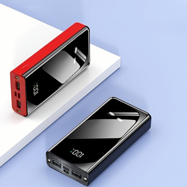 50000Mah 22.5W Fast Charging Portable Power Bank | Digital Display, Outdoor Travel Camping Light, Two-Way Fast Charging, Large Capacity Battery Pack for Iphone/Android Devices