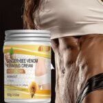 100g Ginger Bee Venom Firming Cream with Ginger, Aloe Vera and Extracts - Body Protecting Firming Cream for Abdomen, Arms, Legs.
