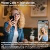 AI Smart Glasses, Smart Glasses With 160 Languages Real Time Translation Support, Chat GPT System, Hvesbsfsy New Multi-functional Audio Glasses For Men And Women, Built-in Microphone And Speaker, HD Voice Calls And HIFI Music Quality