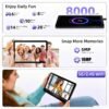 2 in 1 Android 15 Tablet Latest Tablets, 10.1 Inch Tablet 8GB RAM 128GB ROM, 2 in 1 Tablet with Keyboard, Case, Stylus, 8000Mah Long Battery Life, Tablet PC, 5G Wifi, 5MP 16MP Dual Camera, 1280 X 800 FHD IPS Screen, Tablet, Pad, Tablet, Pad