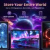 26GB (6+20) RAM And 128GB ROM New Tablet PC, 1TB SD Expansion, 1280X800 HD IPS, GMS, Wi-Fi Connectivity, 10.1-Inch Android 15 Tablet (No Adapter), Optional: Tablet And Stand Case Or Tablet And Keyboard Set, Perfect for Holiday/Birthday Gifts, 2026