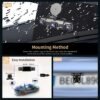 32GB 4-Lens Car Dashboard Video Cam, FHD1080P Dash Cam for Cars, Front, Rear, Left And Right, with 8IR Night Vision, Loop Recording, 170° Wide Angle Car DVR Camera