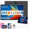 26GB (6+20) RAM And 128GB ROM New Tablet PC, 1TB SD Expansion, 1280X800 HD IPS, GMS, Wi-Fi Connectivity, 10.1-Inch Android 15 Tablet (No Adapter), Optional: Tablet And Stand Case Or Tablet And Keyboard Set, Perfect for Holiday/Birthday Gifts, 2026