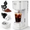 The Coffee Machine Is Fast And Convenient, Allowing You to Start Your Specialty Coffee Routine with Just One Button. Achieve Coffee Freedom At Home with Its Compact Design, Making It A Perfect Companion for Your Home Coffee Experience, Clearance Deal