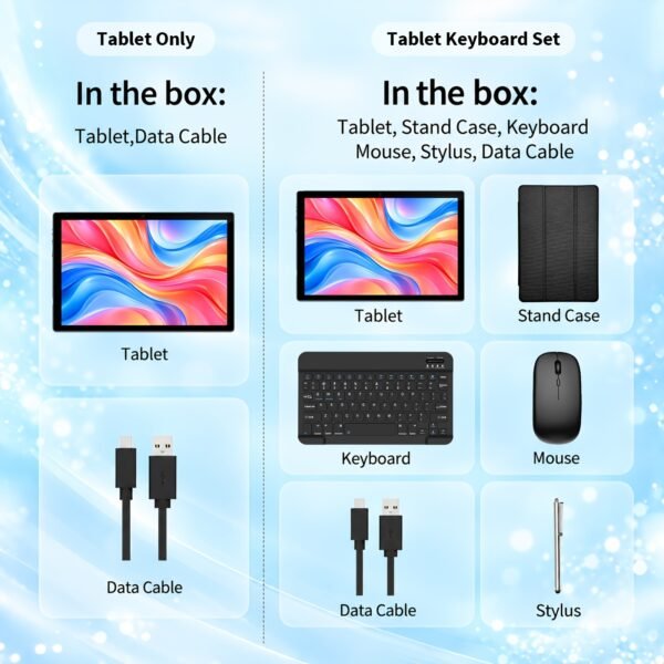 product-fancy-69945793-c497-411e-bcad-758bca6ee926 Android 16, Tablet Computer 20GB (4GB+16GB) RAM + 64GB ROM, 10.1 Inches, Android Tablet 2-in-1 Tablet Computer (Optional Accessories: Keyboard, Mouse, Case, Stylus), Dual Cameras, WiFi, Wireless, Suitable for Work Use, Can Be Used as a Gift.