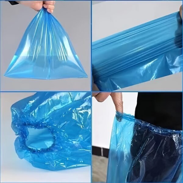 10pcs Lightweight Waterproof Shoe Sleeves Disposable Covers Hiking Save Your Shoes Blue Or White