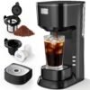 The Coffee Machine Is Fast And Convenient, Allowing You to Start Your Specialty Coffee Routine with Just One Button. Achieve Coffee Freedom At Home with Its Compact Design, Making It A Perfect Companion for Your Home Coffee Experience, Clearance Deal